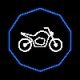 icone entretient moto